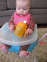 Milestones: Sippy Cup and Crawling!