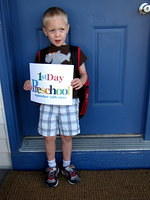 Patrick's 1st Day of Preschool