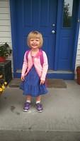 Elise's First Day of Preschool