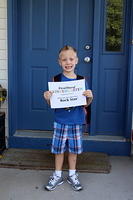 Patricks First Day of Kindergarten